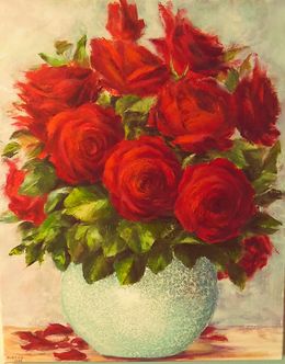 Pittura, Cracked vase, Ana Maria Kis