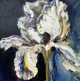 Peinture, Iris in Blue, Oksana Petrova