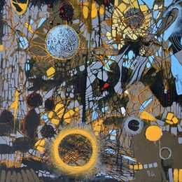 Pittura, Celestial Tangled Pathways, Davit Arstamyan