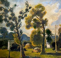 Pittura, Evening Outskirts, Oleg Litvinov