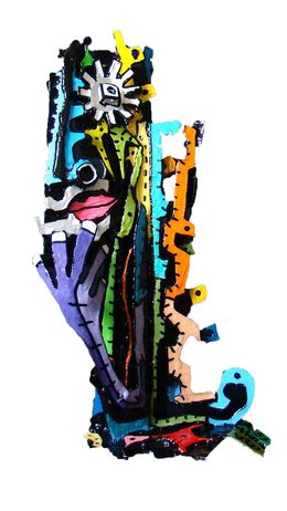 Sculpture, Double Pink Lips, Michadu