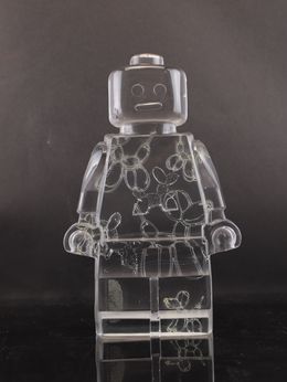 Sculpture, Roboclusion Koons clear, Vincent Sabatier