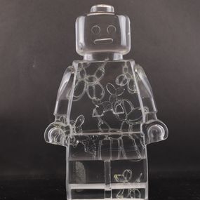 Sculpture, Roboclusion Koons clear, Vincent Sabatier