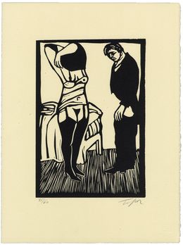 Stampe, Passe et manque, Roland Topor