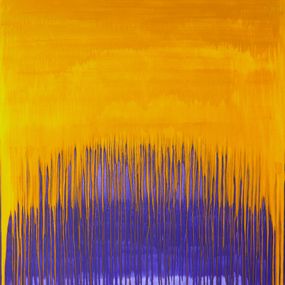 Painting, Monday, Tuesday (Orange Over Purple) / Wednesday, Thursday, Friday, Saturday, Sunday, Simon Findlay