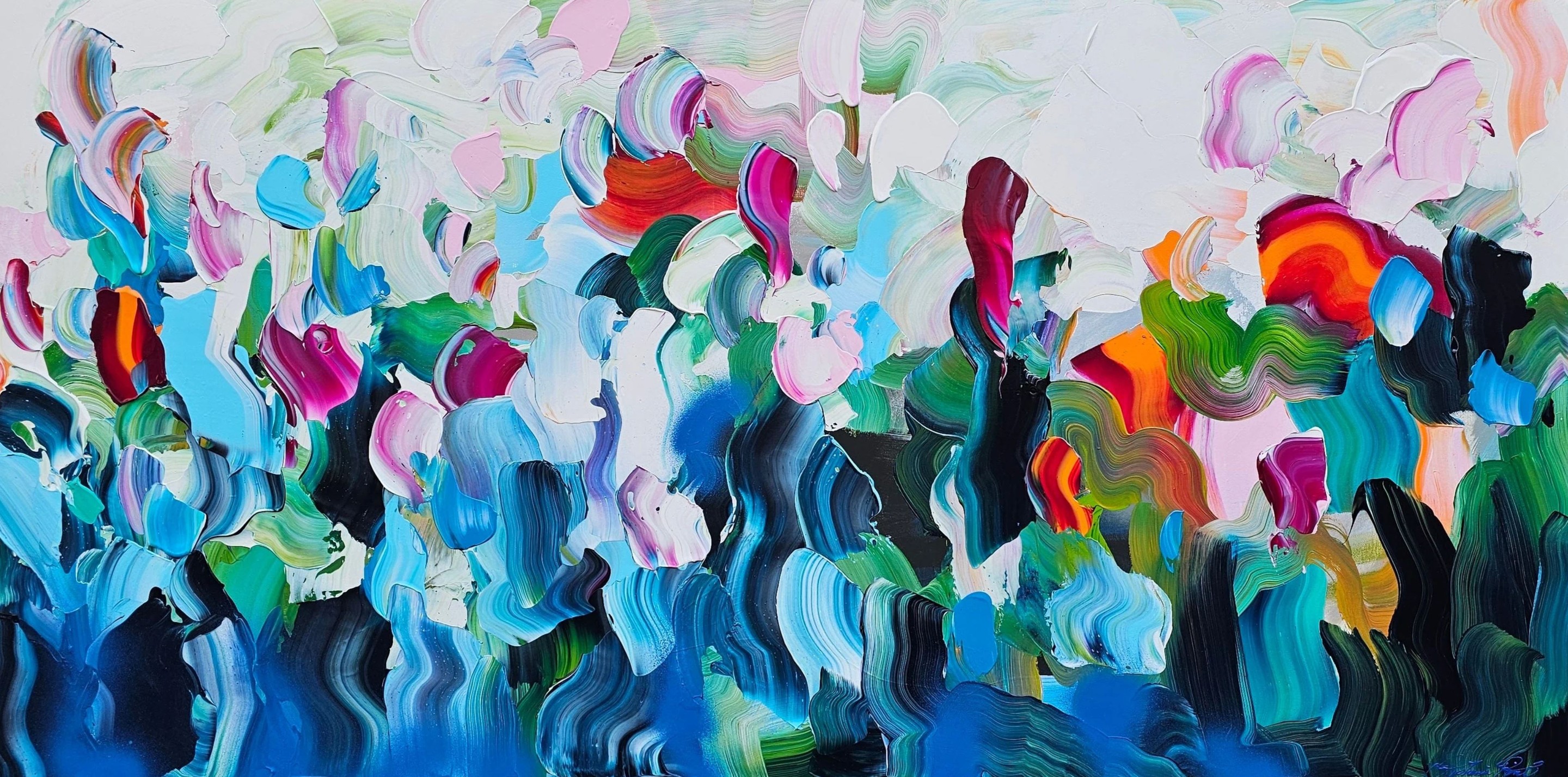 Stephanie Rivet, Le jardin abstrait 1 Stephanie Rivet, Le jardin abstrait 1