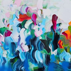 Pittura, Le jardin abstrait 1, Stephanie Rivet