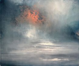 Painting, Mist and fire, Mark Stopforth