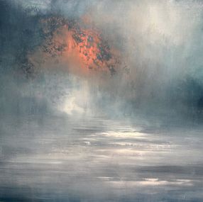 Painting, Mist and fire, Mark Stopforth