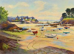 Pittura, Décente au Béchet à marée basse, Christiane STENFORT