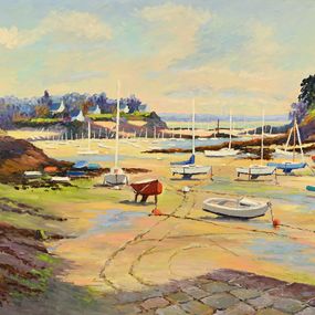 Pittura, Décente au Béchet à marée basse, Christiane Stenfort