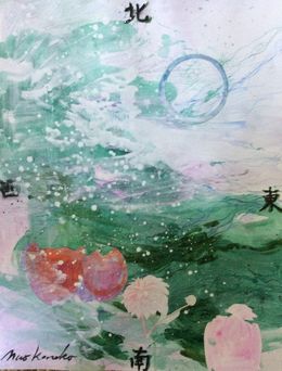 Dibujo, Jardin d'eau - Feng Shui, Nao Kaneko