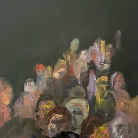 Peinture, Human jungle, we are moving together no 3, Marie-Chloé Duval