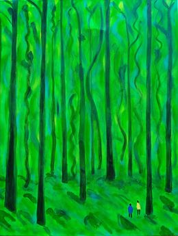Painting, Contemplation, Damien Berrard