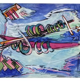 Gemälde, Untitled, Rolph Scarlett