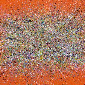 Painting, Orange Cosmos, Ito Dubois