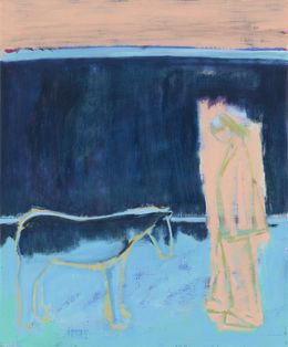 Painting, Horse before you, Ha Yeon U