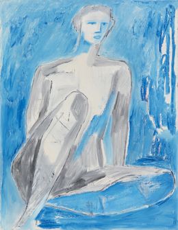 Painting, Sit in between, Ha Yeon U