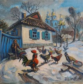 Painting, In the Ukrainian Hinterland, Daniil Litvinov