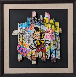 Gemälde, Pinocchio et Woody Woodpecker, Onemizer