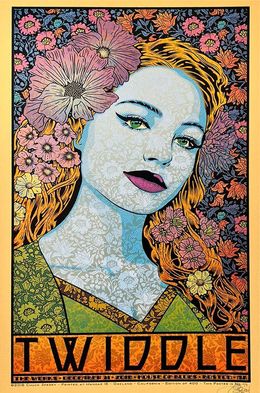 Print, Twiddle gold, Chuck Sperry