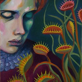 Painting, Trapped In, Mari Abramishvili