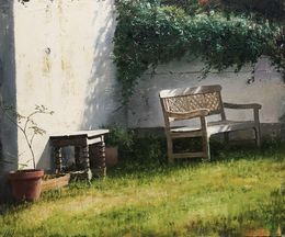 Gemälde, The pause, Carlos Diaz