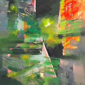 Pittura, The city at night, Inta Celmina