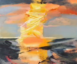 Painting, Sunset, Inta Celmina