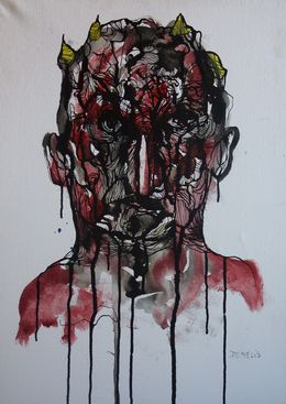 Disegno, Autoportrait, Eric Demelis