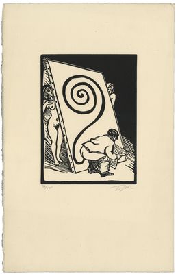 Stampe, French caca, Roland Topor