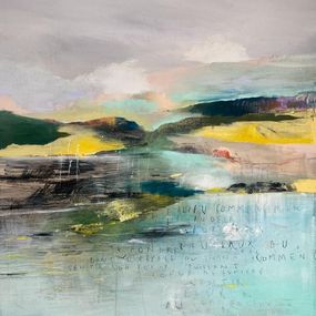 Peinture, Se fondre dans l'eau, Elisa Cossonnet