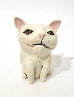 Skulpturen, A White Cat's Serenade, Viktor Zuk