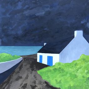Painting, L'éclaircie, Frédéric Cadiou