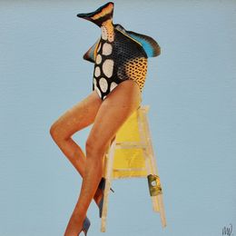 Peinture, Mermaid on Stool, Marian Williams