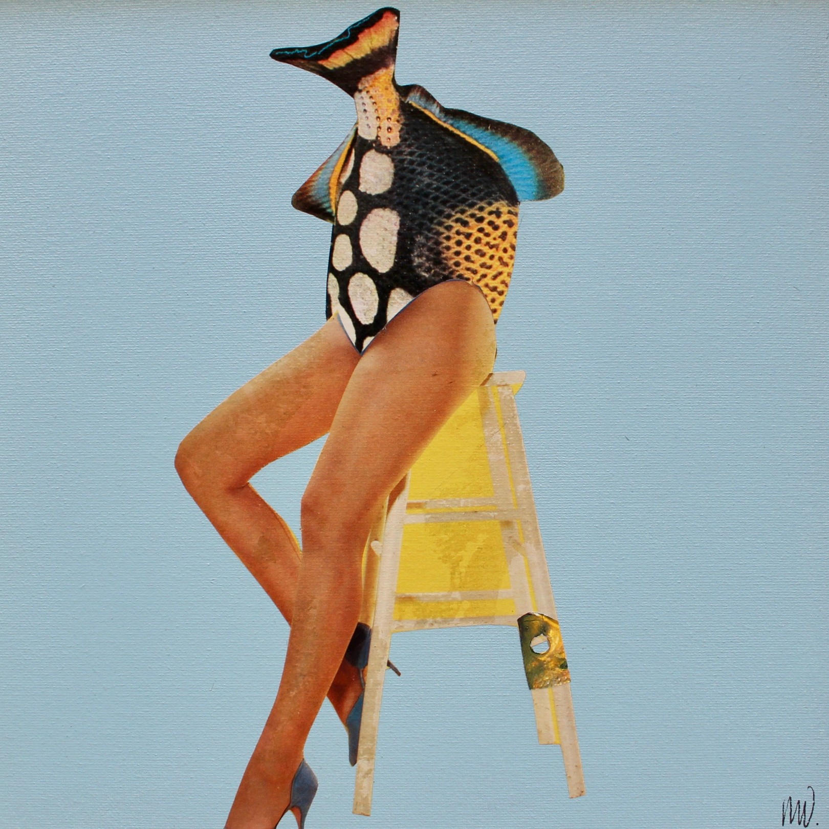 Marian Williams, Mermaid on Stool Marian Williams, Mermaid on Stool
