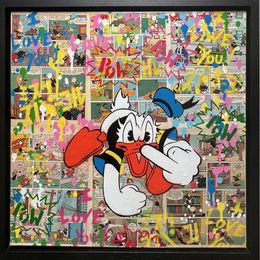 Painting, Rebellious Donald Duck x StreetArt, Koen Betjes
