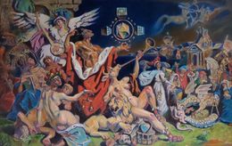 Painting, Philosopher’s Stone, Daniil Litvinov