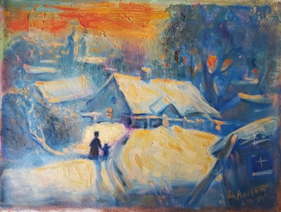 Daniil Litvinov, Winter Evening Daniil Litvinov, Winter Evening