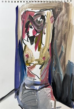Fine Art Drawings, Gesture drawing 17.06.25, Nora Ampova