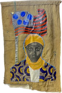 Pittura, Lost Years 2 - 21st Century, Contemporary, Figurative, Restoration, Mixed Media, Paul Ayihawu