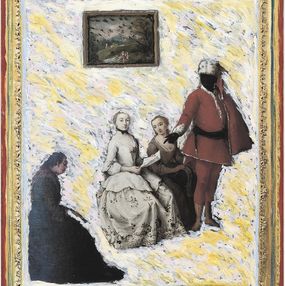 Pittura, Interpretation of La lettera del moro, Modou Dieng Yacine