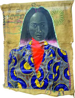 Painting, Lost Years 3 - 21st Century, Contemporary, Figurative, Restoration, Mixed Media, Paul Ayihawu