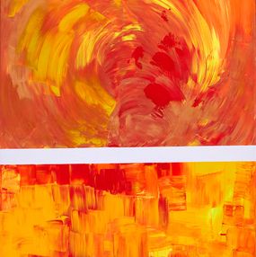 Painting, Kaleidoscope of Fire, Vladilena Cherednichenko