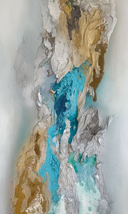 Painting, Tidal Poetry I, Daniela Pasqualini