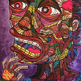 Painting, L'homme surpris, Nicolas Denigot
