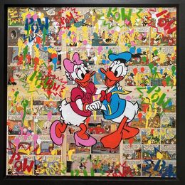 Painting, Donald & Daisy StreetArt Dance, Koen Betjes