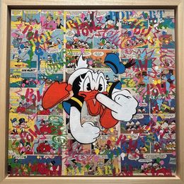 Painting, Rebellious Donald Duck x StreetArt, Koen Betjes