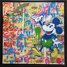 Painting, Mickey Mouse - Street - All you need is Art, Koen Betjes