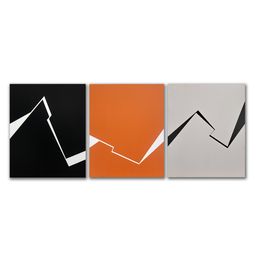 Painting, Triptych - Break Sequence, Veronika Obushikhina